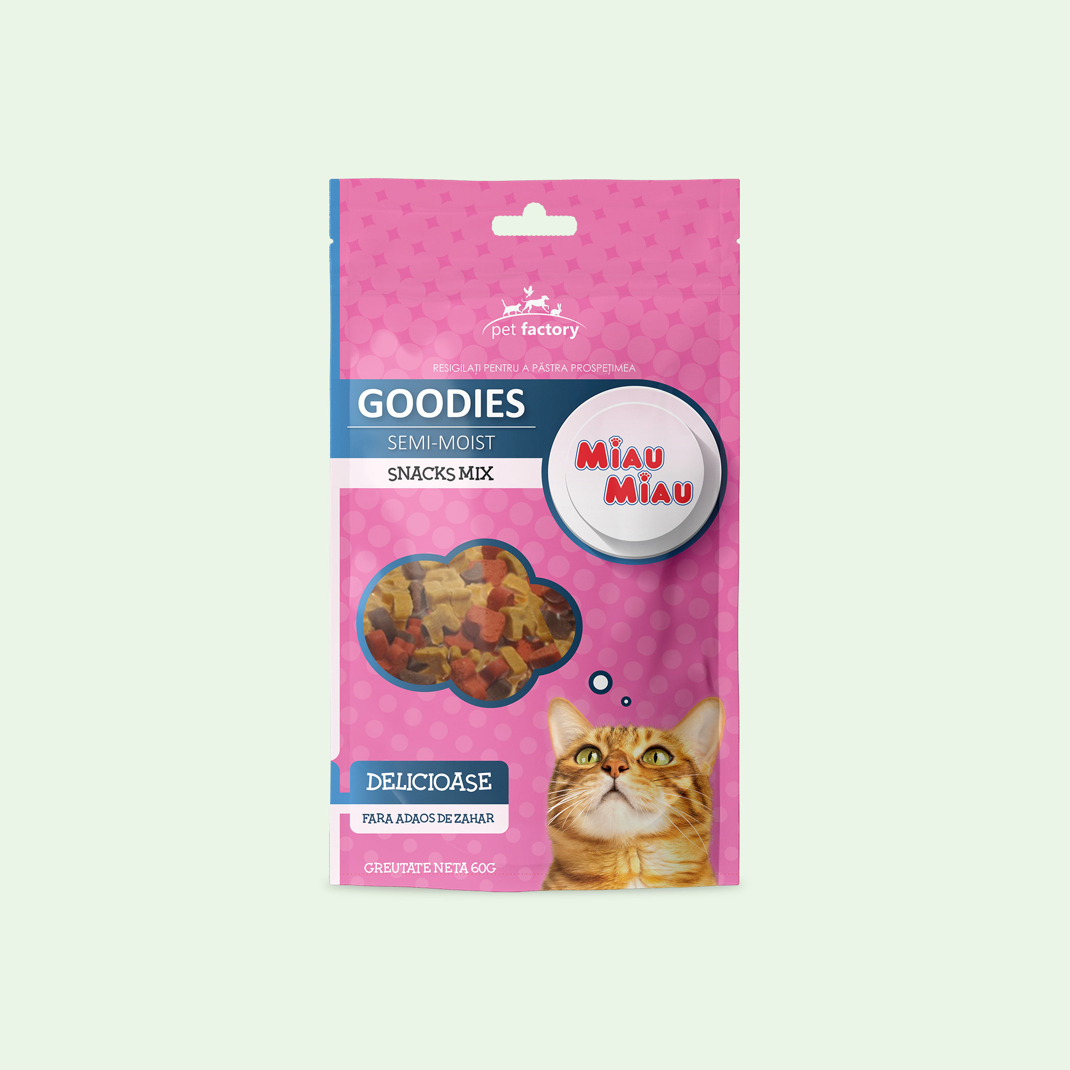 Recompense Pisici MIAU MIAU Snacks Mix 60g