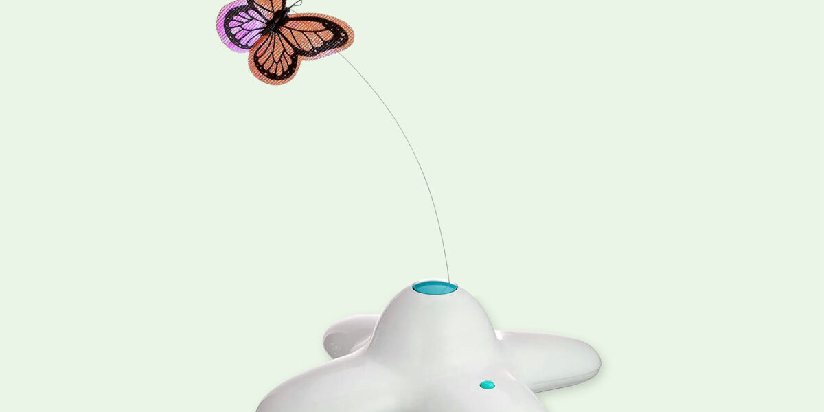 Jucărie Interactivă Pisici MIAU MIAU Rotating Butterfly